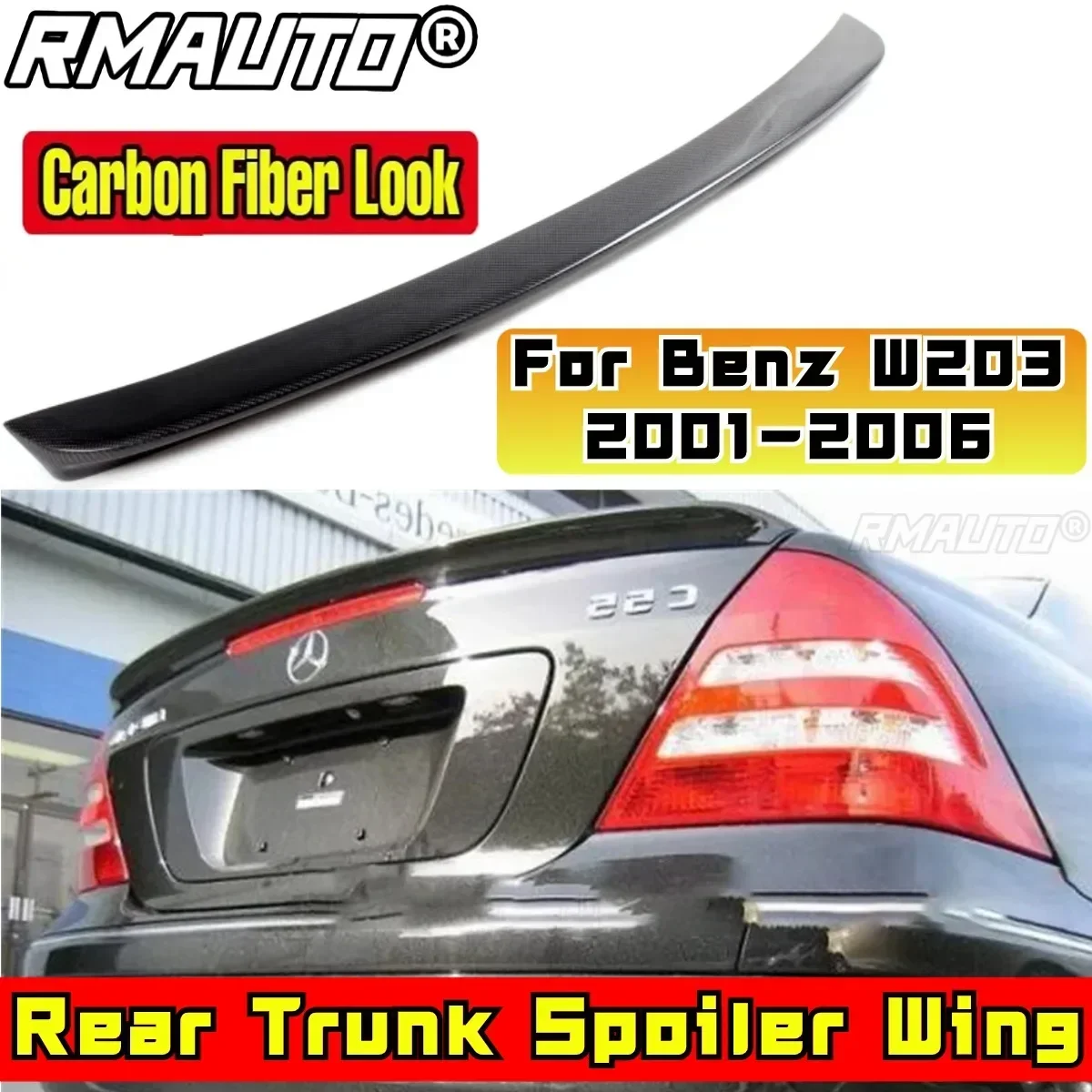 Для Mercedes-Benz C-class W203 C180 C200 C260 C320 2001-2006 задний спойлер, комплект кузова, автомобильный задний спойлер багажника, автомобильные аксессуары
Для Mercedes-Benz C-class W203 C180 C200 C260 C320 2001-2006 задний спойлер, комплект кузова, автомобильный задний спойлер багажника, автомобильные аксессуары
