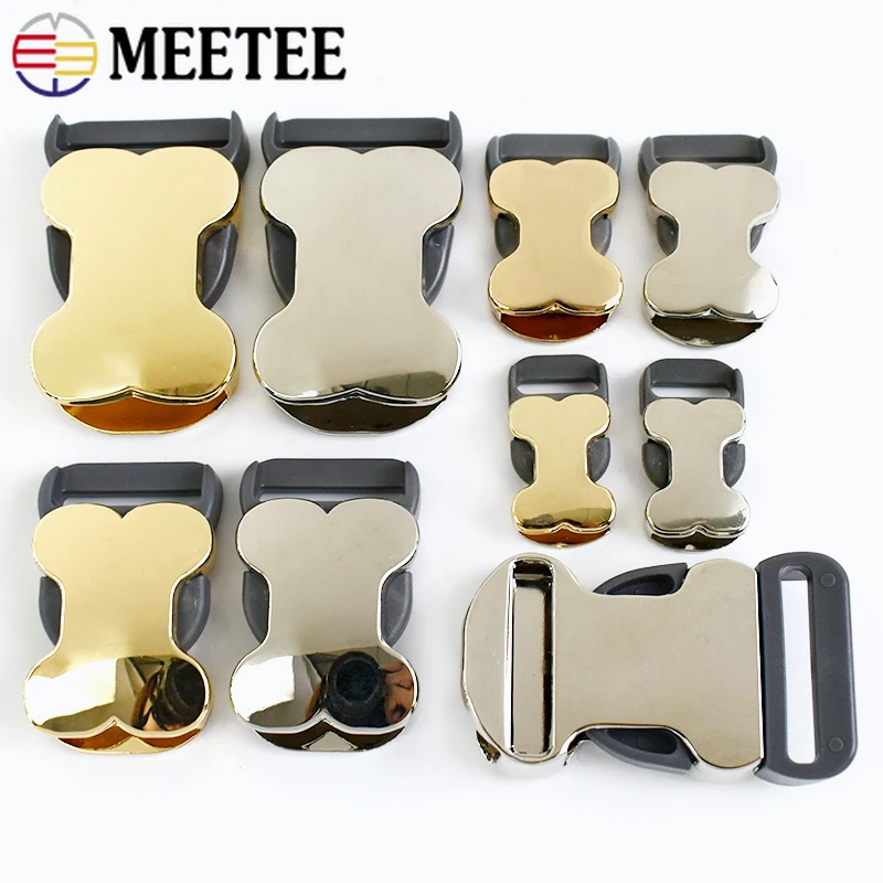 5Pcs 10-25mm Metal Side Release Buckle Backpack Strap Loose Hook Bag Bone Shape Clasp Dog Collar Adjuster Belt Connector Hooks
5Pcs 10-25mm Metal Side Release Buckle Backpack Strap Loose Hook Bag Bone Shape Clasp Dog Collar Adjuster Belt Connector Hooks