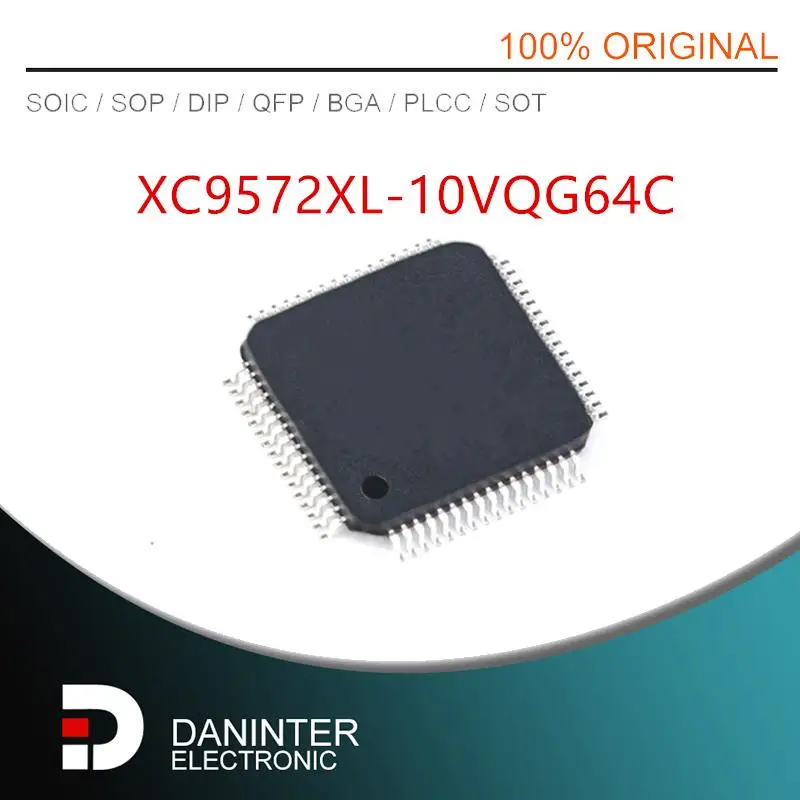 XC9572XL-10VQG64C XC9572XL-10VQ64C XC9572XLVQG64 XC9572XL XC9572XLVQ64 TQFP64 5 шт./партия
XC9572XL-10VQG64C XC9572XL-10VQ64C XC9572XLVQG64 XC9572XL XC9572XLVQ64 TQFP64 5 шт./партия