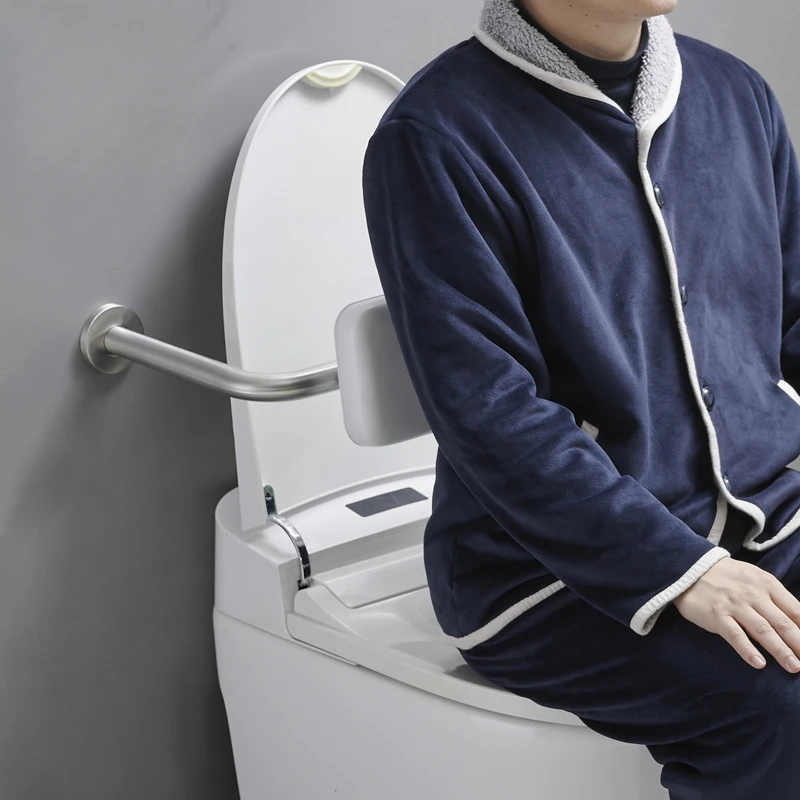 Toilet Foldable Armrest Backrest Cushion, Safety Railing, Handicap The Elderly Toilet Seat Get Up Support Grab Bars for Bathroom
Toilet Foldable Armrest Backrest Cushion, Safety Railing, Handicap The Elderly Toilet Seat Get Up Support Grab Bars for Bathroom