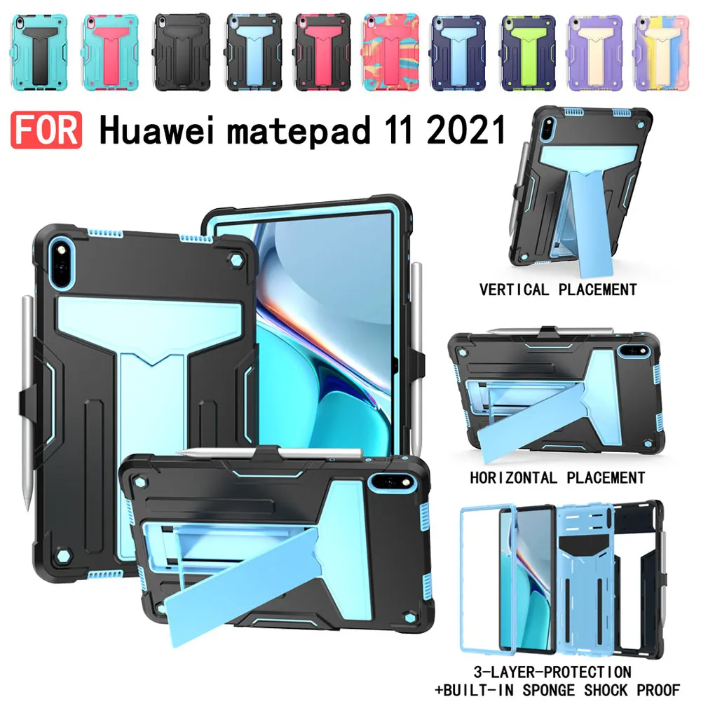 Чехол для Huawei MatePad 11, 11 дюймов, 3-слойная защита, сверхпрочный противоударный защитный чехол для планшета
Чехол для Huawei MatePad 11, 11 дюймов, 3-слойная защита, сверхпрочный противоударный защитный чехол для планшета