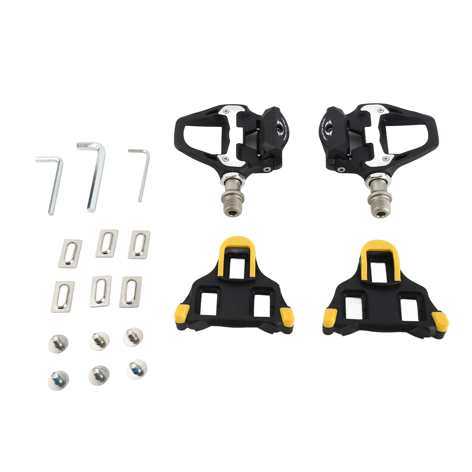 Road Bike Pedals ‑SL Cycling Road Bike Self‑Locking Pedals with Cleats Pedals Repair Replacement Bike Pedals
Road Bike Pedals ‑SL Cycling Road Bike Self‑Locking Pedals with Cleats Pedals Repair Replacement Bike Pedals