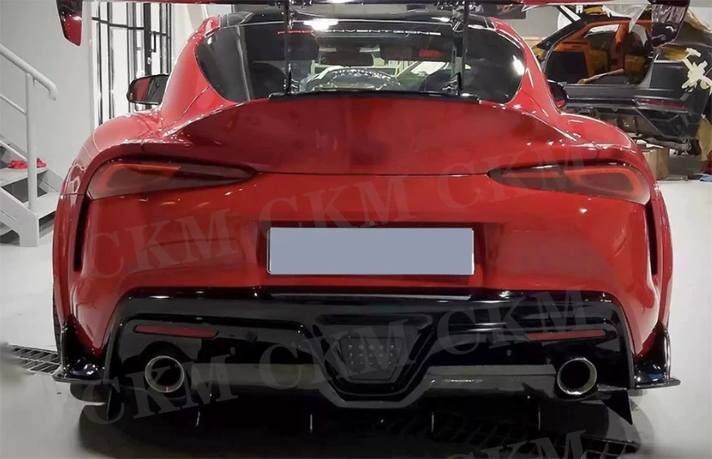 CKMUUER Rear Diffuser Forged Carbon Fiber for Toyota Supra A90 2019+ Rear Bumper Lip Diffuser Splitters Spoiler Guard Upgrade
CKMUUER Rear Diffuser Forged Carbon Fiber for Toyota Supra A90 2019+ Rear Bumper Lip Diffuser Splitters Spoiler Guard Upgrade