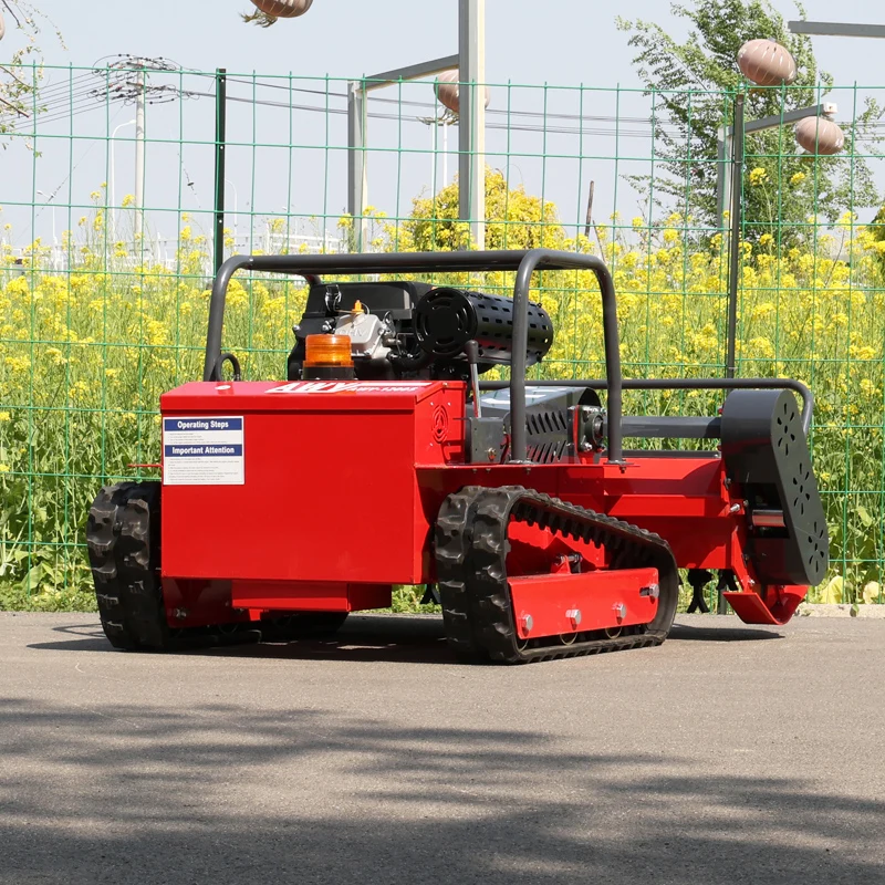 Customized Fast Deliver New Mini Farm Flail Lawn Mower RC Home Robotic Diesel Power Crawler Lawn Mower For Grass Cutting
Customized Fast Deliver New Mini Farm Flail Lawn Mower RC Home Robotic Diesel Power Crawler Lawn Mower For Grass Cutting