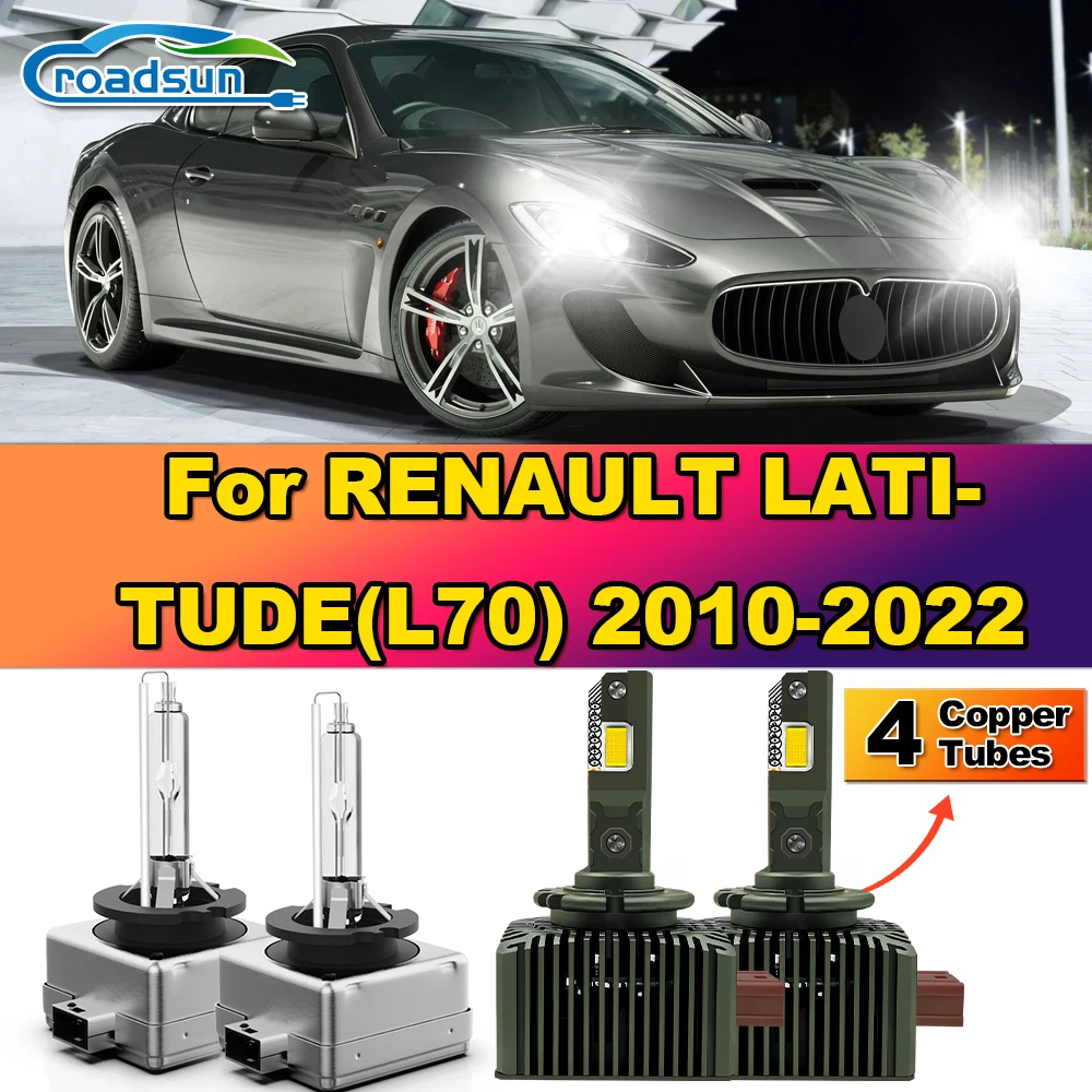 Светодиодные фары D1S 30000LM CSP Chip Auto Lamp 6000K Plug&Play Xenon HID Light для RENAULT LATITUDE (L70) 2010-2019 2020 2021 2022
Светодиодные фары D1S 30000LM CSP Chip Auto Lamp 6000K Plug&Play Xenon HID Light для RENAULT LATITUDE (L70) 2010-2019 2020 2021 2022