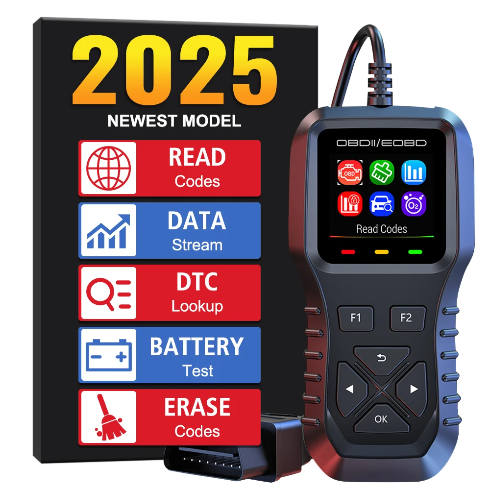 O2 Sensor Test 12 languages Data Stream With Read Codes Erase Codes Color screen display DTC Lookup K1 Car Diagnostic Tool
O2 Sensor Test 12 languages Data Stream With Read Codes Erase Codes Color screen display DTC Lookup K1 Car Diagnostic Tool