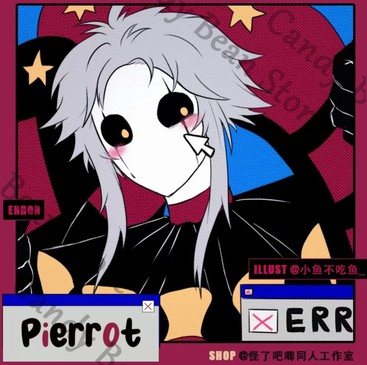 Anime The Freak Circus Pierrot Cosplay Soft Touch Film Badge Emblem Cartoon Brooch Breastpin Square Card Cards Bookmark Gift
Anime The Freak Circus Pierrot Cosplay Soft Touch Film Badge Emblem Cartoon Brooch Breastpin Square Card Cards Bookmark Gift