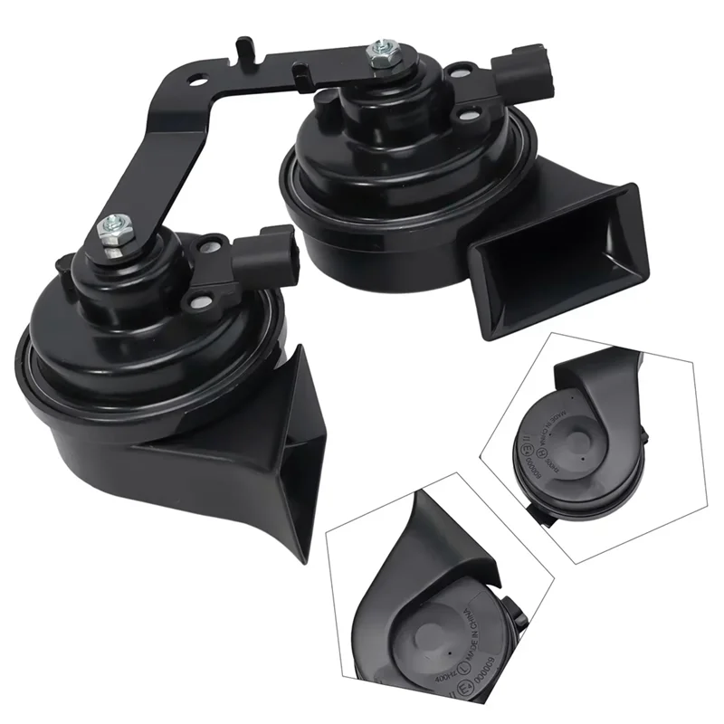 Highly Recommended Car Snail Horn Dual Tone Snail Horn 1Pair With Bracket 1109660-00-B 110966000B For Tesla MODEL 3 New High Qua
Highly Recommended Car Snail Horn Dual Tone Snail Horn 1Pair With Bracket 1109660-00-B 110966000B For Tesla MODEL 3 New High Qua