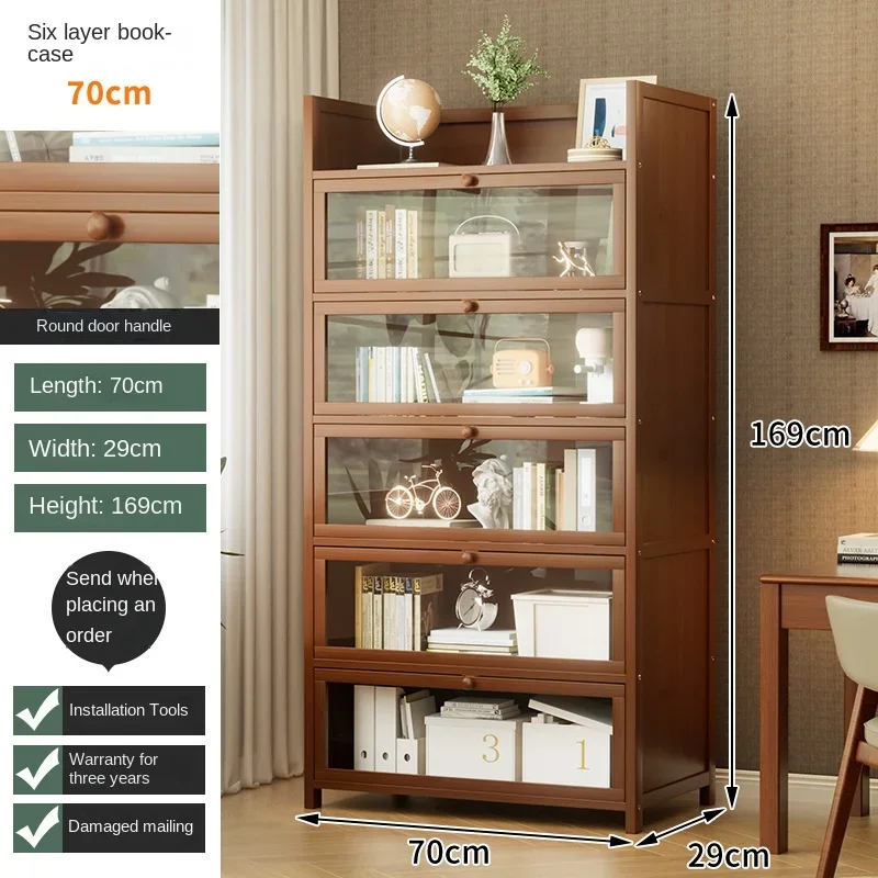 Household GoodsBookshelf Bookcase Dustproof Floor Shelf Household Door Storage Multi-layer Simple Living Room Storage Shelf
Household GoodsBookshelf Bookcase Dustproof Floor Shelf Household Door Storage Multi-layer Simple Living Room Storage Shelf