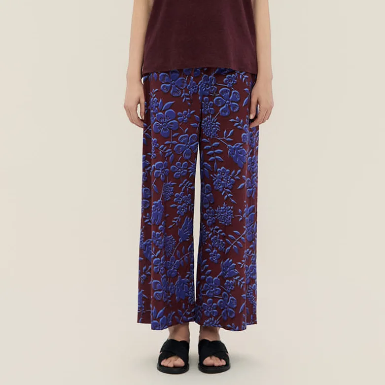 Mimifafa HELEN Pure Original 26 New Casual Cotton Linen Straight Leg Pants Women's Summer Wide Leg Pants Floral Pattern
Mimifafa HELEN Pure Original 26 New Casual Cotton Linen Straight Leg Pants Women's Summer Wide Leg Pants Floral Pattern