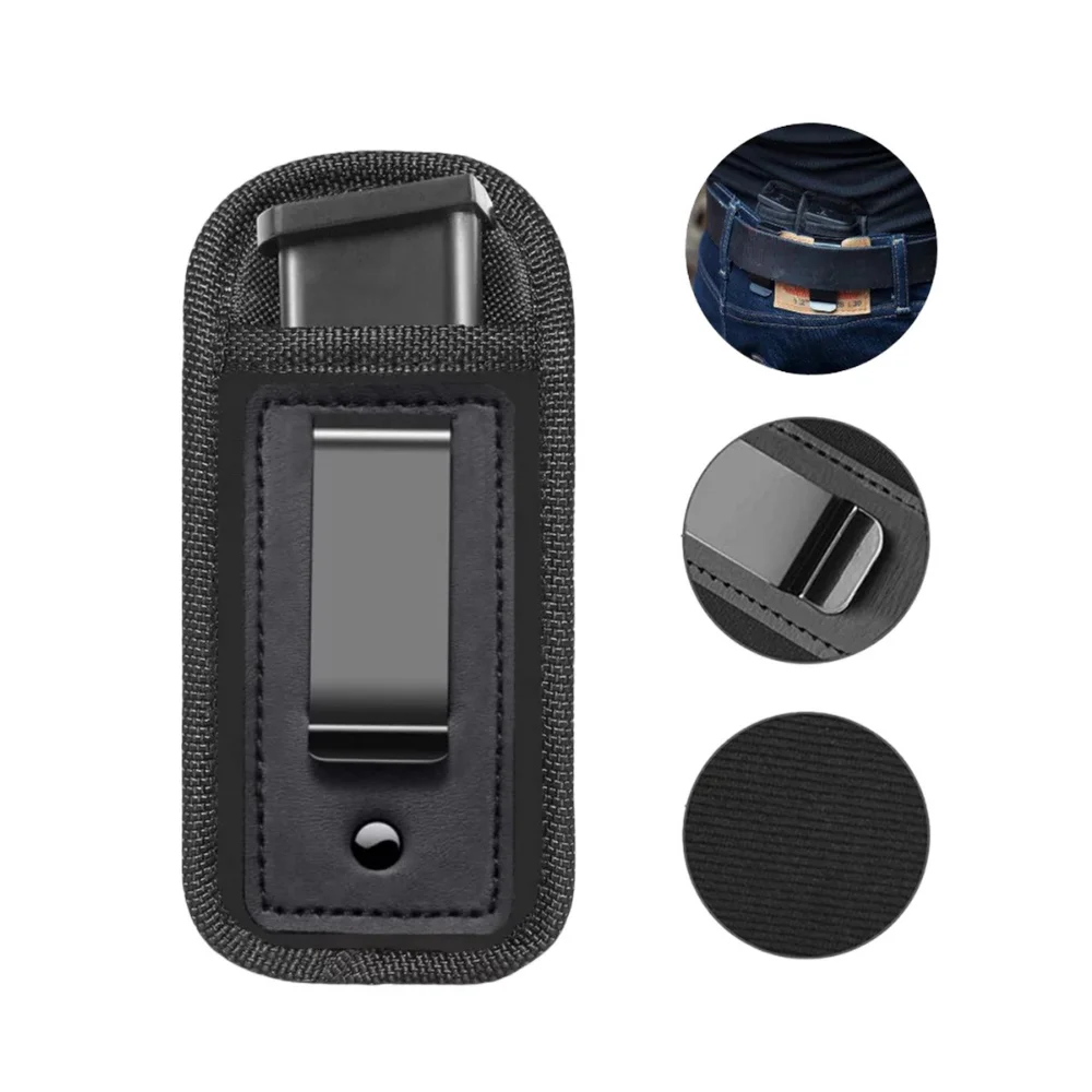 Tactical IWB Concealed Magazine Fast Draw Holster, Hidden Waist Mag Carrier Pouch for CS Game Airsoft Toy Military Outdoor
Tactical IWB Concealed Magazine Fast Draw Holster, Hidden Waist Mag Carrier Pouch for CS Game Airsoft Toy Military Outdoor