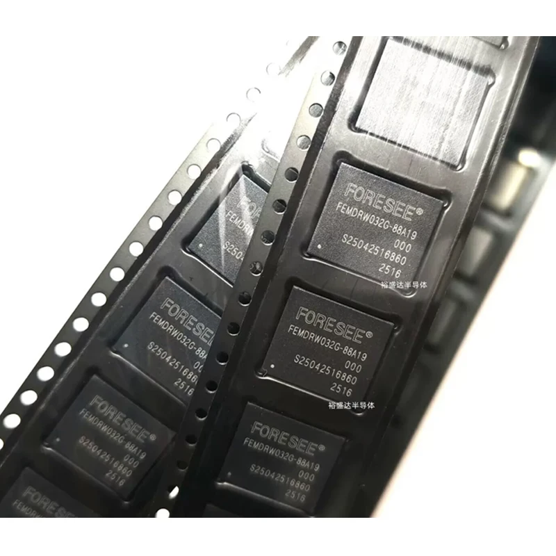 FEMDRW032G-88A19 Jiangbolong 32GB flash memory eMMC 5.1 version font library lifespan 0-10
FEMDRW032G-88A19 Jiangbolong 32GB flash memory eMMC 5.1 version font library lifespan 0-10