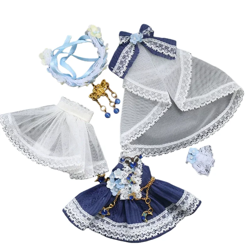 Original Bjd Doll Clothes Ob11 Doll Clothes 12 Points Bjd Gsc Clay Ufdoll Flowing Fairy Skirt Floor Dragging Princess Dress New
Original Bjd Doll Clothes Ob11 Doll Clothes 12 Points Bjd Gsc Clay Ufdoll Flowing Fairy Skirt Floor Dragging Princess Dress New