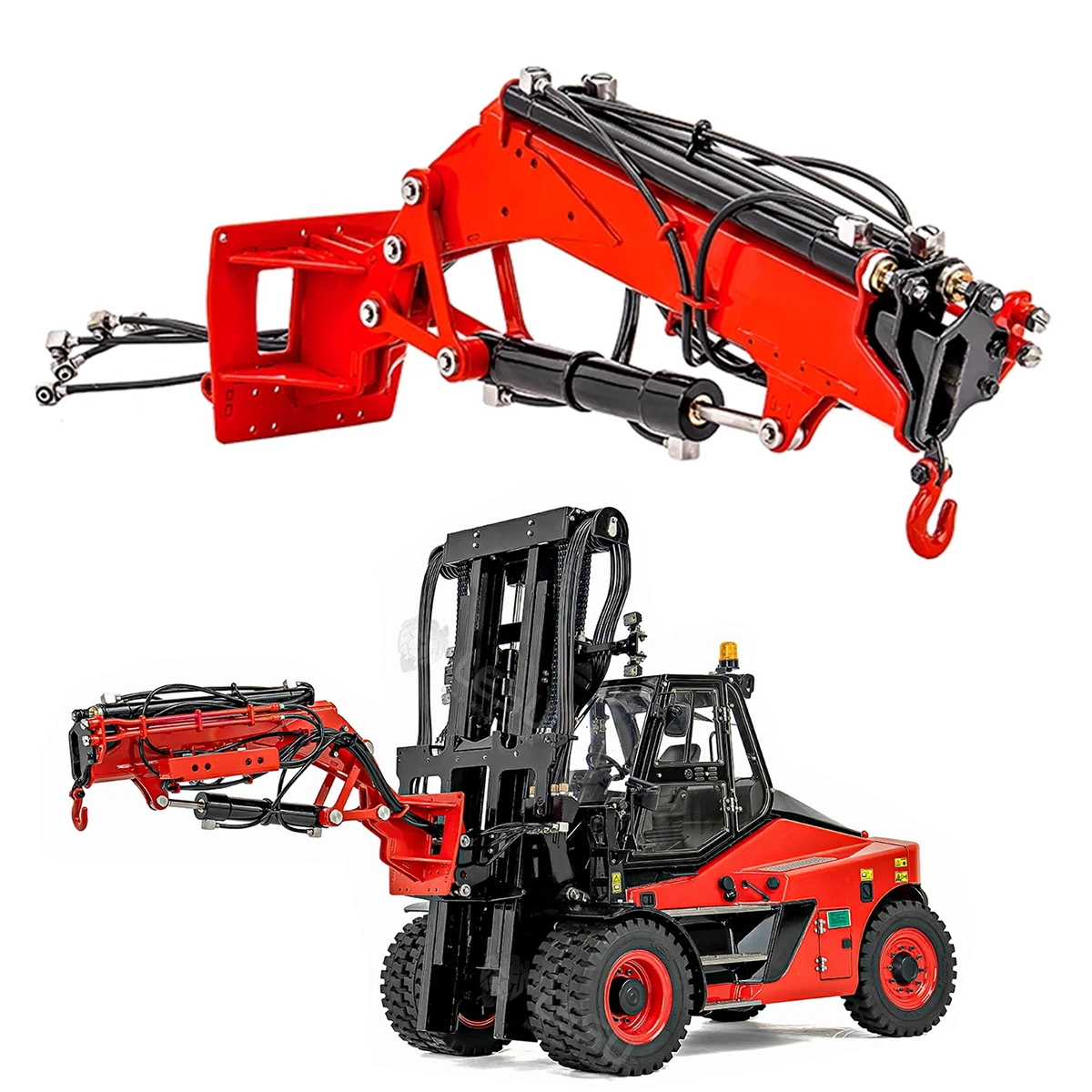 LESU Forklift Flying Arm 1/14 RC Forklift Special Crane Arm Accessories Suitable for Hydraulic Forklift Model Toy Accessories
LESU Forklift Flying Arm 1/14 RC Forklift Special Crane Arm Accessories Suitable for Hydraulic Forklift Model Toy Accessories