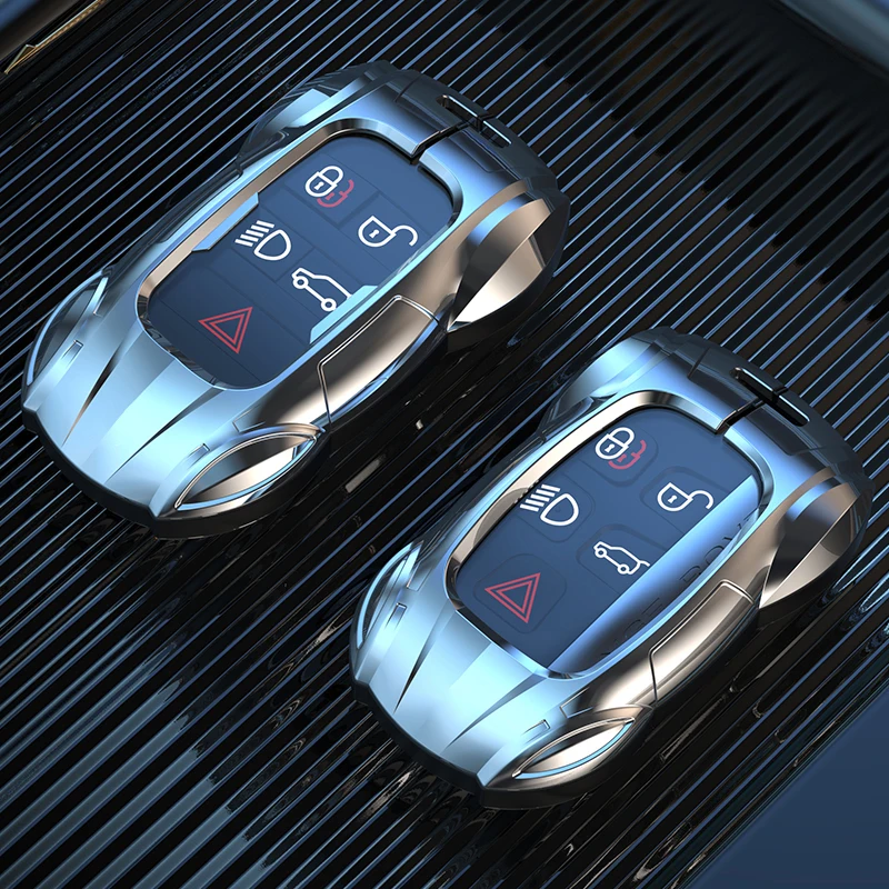Zinc Alloy Car Key Protective Case Cover for Applicable to Jaguar XF XJL XJ XE e-Pace Durable Key Cover Accessory
Zinc Alloy Car Key Protective Case Cover for Applicable to Jaguar XF XJL XJ XE e-Pace Durable Key Cover Accessory
