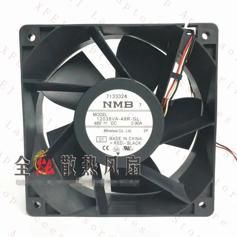 D 1PC FOR NMB 12038VA-48R-GL Cooling Fan 48V 0.90A 12CM 3-wire
D 1PC FOR NMB 12038VA-48R-GL Cooling Fan 48V 0.90A 12CM 3-wire