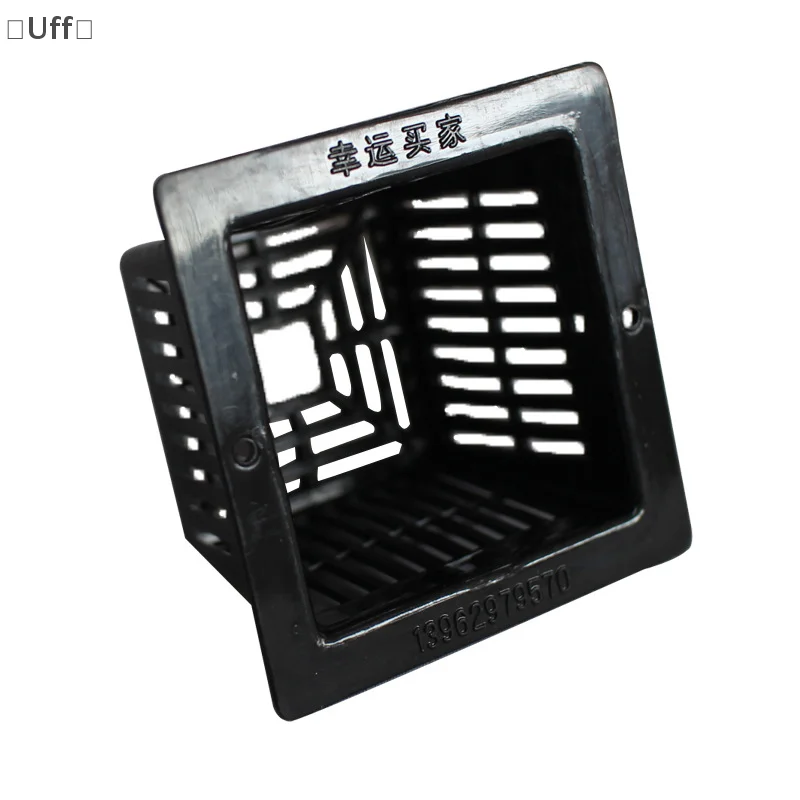 6 Packages Of Aquatic Flower Planting Basket Black And White Two Colors Can Be Selected 4 PE Square Planting Basket
6 Packages Of Aquatic Flower Planting Basket Black And White Two Colors Can Be Selected 4 PE Square Planting Basket