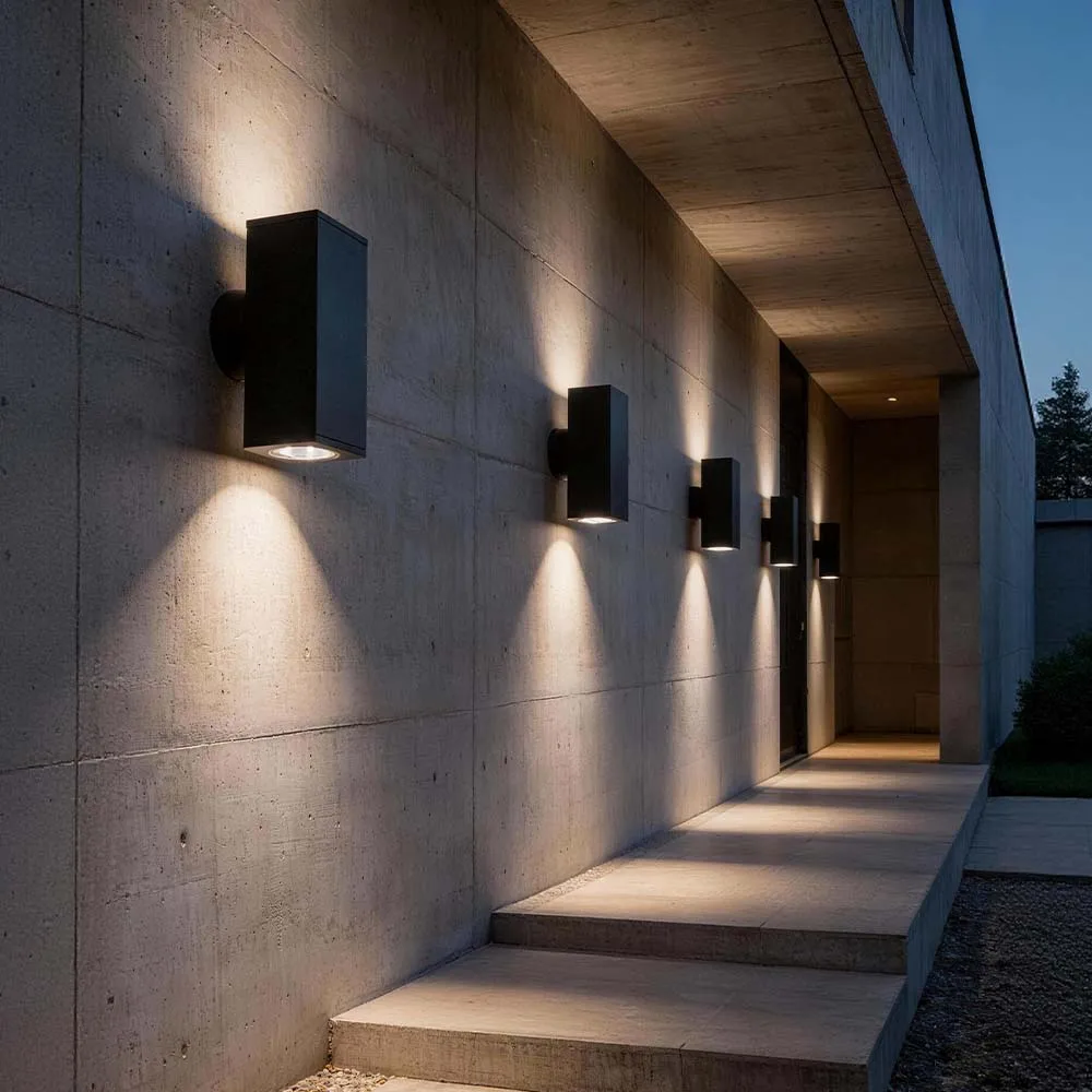 CHAOYIDIAN LED Square Porch Wall Light, Exterior Square Outdoor Wall Lamp
CHAOYIDIAN LED Square Porch Wall Light, Exterior Square Outdoor Wall Lamp