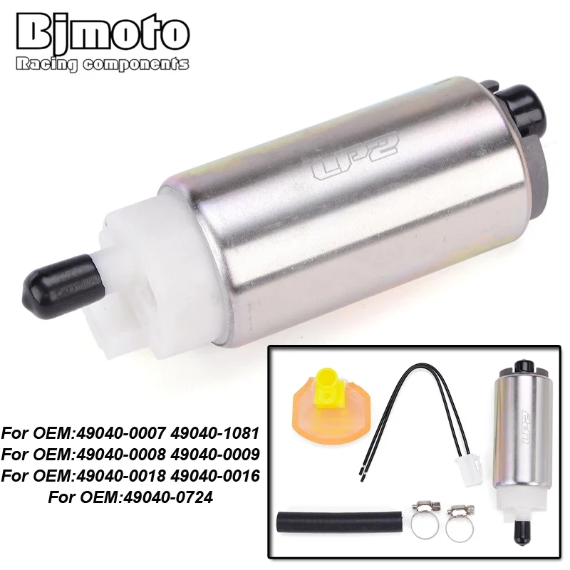 Fuel Pump For Kawasaki Ninja ZX6R ZX10R ZX12R 49040-0007 49040-0008 49040-0009 49040-0018 49040-0724 Z750 Z750R Z800 Z1000
Fuel Pump For Kawasaki Ninja ZX6R ZX10R ZX12R 49040-0007 49040-0008 49040-0009 49040-0018 49040-0724 Z750 Z750R Z800 Z1000