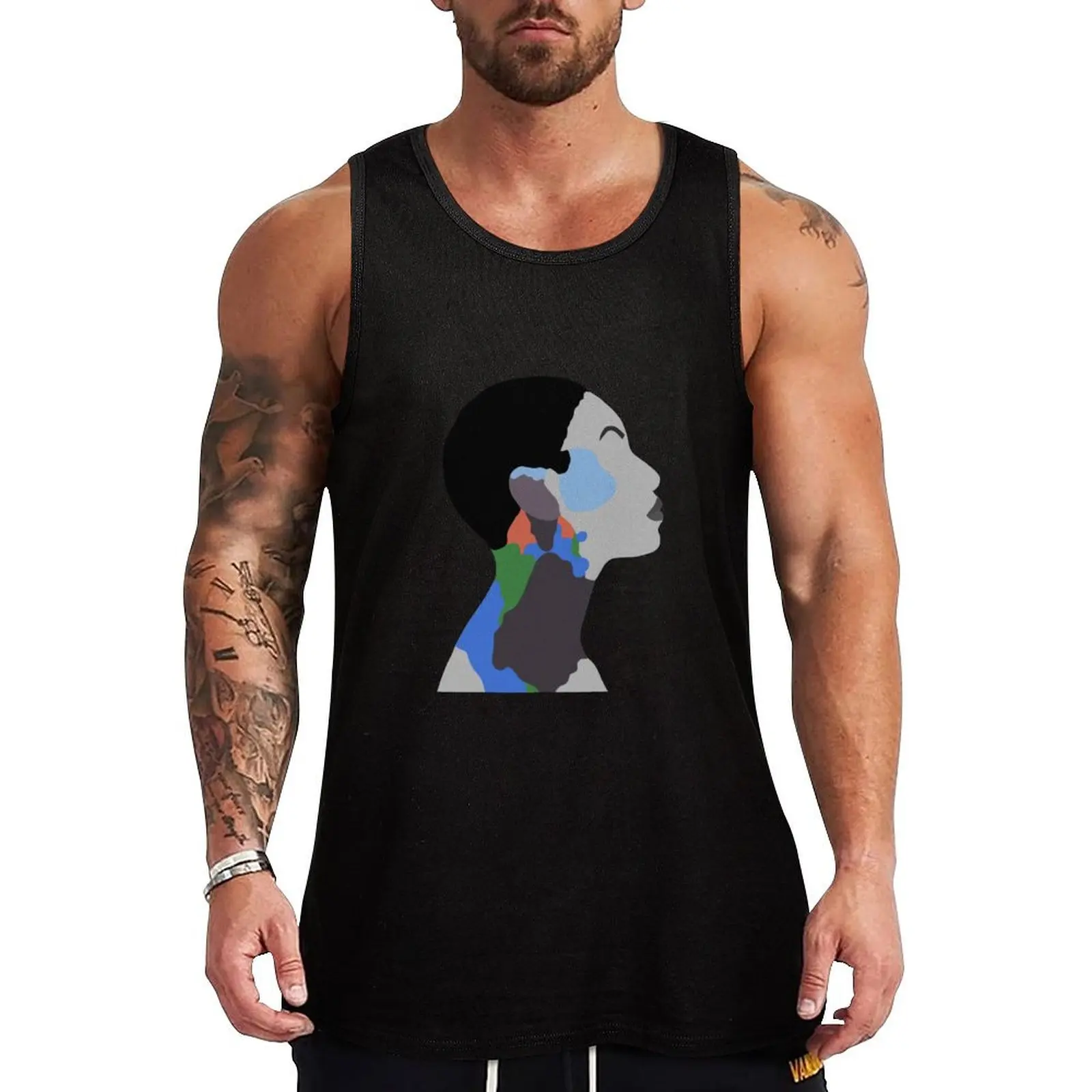 Dominique Fils-Aimé Outline Tank Top t-shirts for Men's gym best selling products
Dominique Fils-Aimé Outline Tank Top t-shirts for Men's gym best selling products