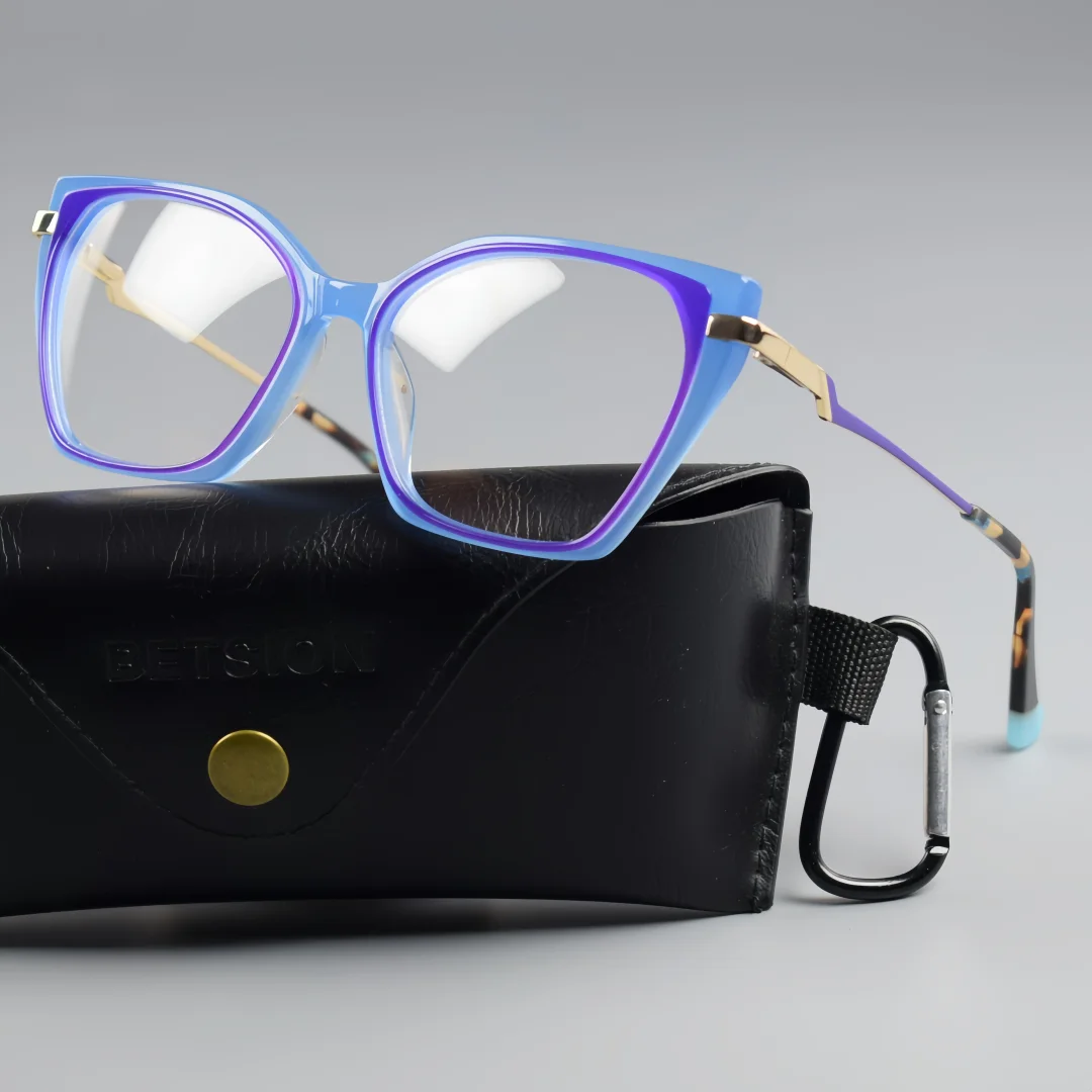 BETSION Trendy Retro Butterfly Acetate Eyeglasses Frame Man Women 54mm Optical Glasses For Prescription Lenses
BETSION Trendy Retro Butterfly Acetate Eyeglasses Frame Man Women 54mm Optical Glasses For Prescription Lenses