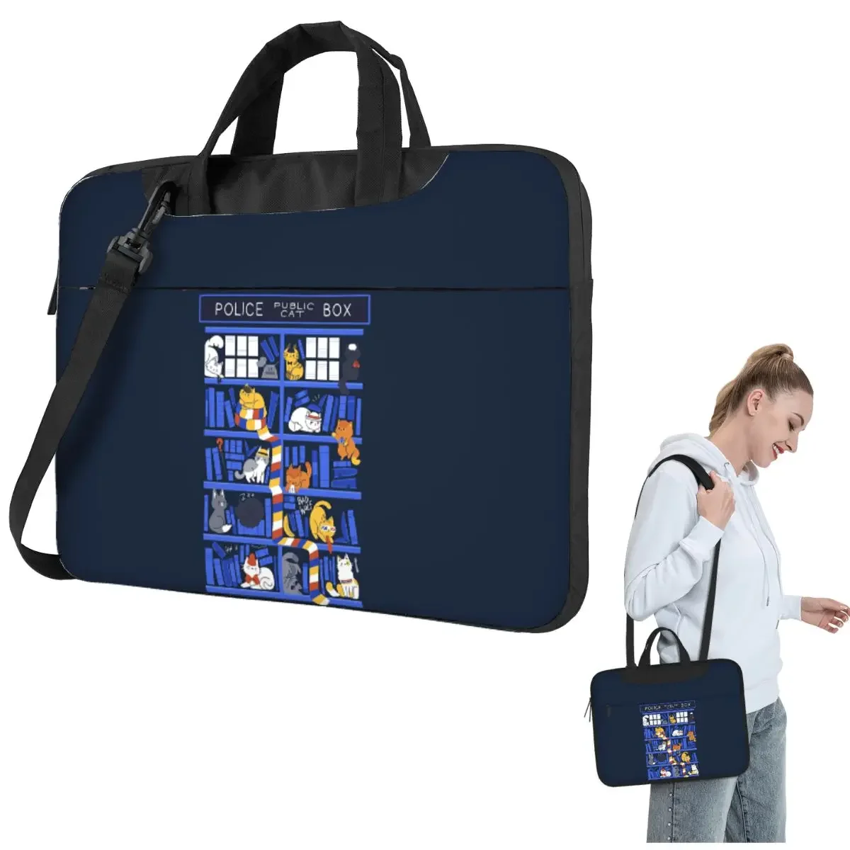 Library Box Who Crossbody Laptop Bag Case Computer Bag 13 14 15.6 Inch Notebook Pouch for Macbook Pro
Library Box Who Crossbody Laptop Bag Case Computer Bag 13 14 15.6 Inch Notebook Pouch for Macbook Pro