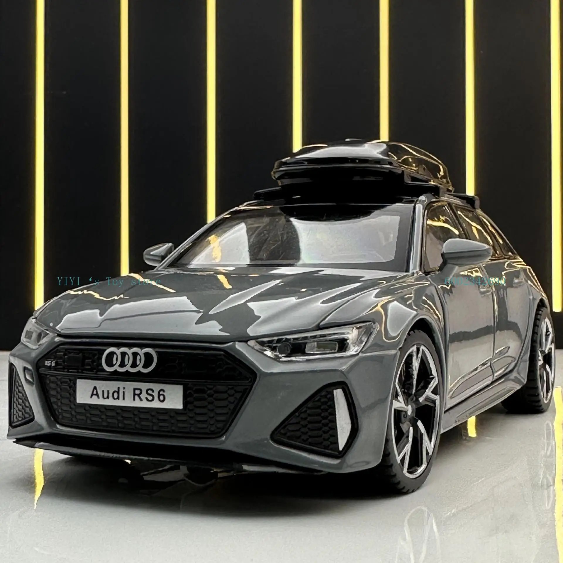 Simulation 1:32 Audi RS6 station wagon Car Model Sound Light Diecast Toy Vehicle & Collect gifts
Simulation 1:32 Audi RS6 station wagon Car Model Sound Light Diecast Toy Vehicle & Collect gifts