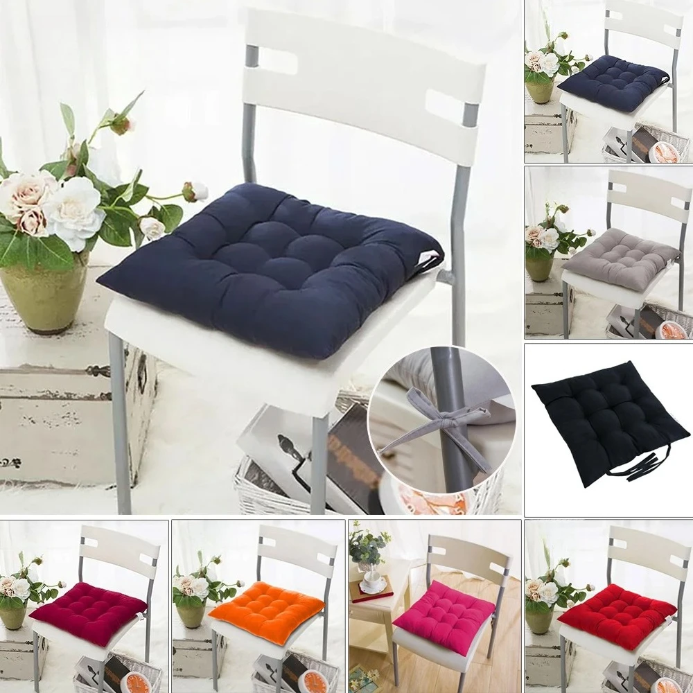 Solid Color Chair Cushion Square Mat Soft Pads Office Seat Cushion for Home Garden Kitchen Patio Office Chair Cushions 네모난 의자 방석
Solid Color Chair Cushion Square Mat Soft Pads Office Seat Cushion for Home Garden Kitchen Patio Office Chair Cushions 네모난 의자 방석