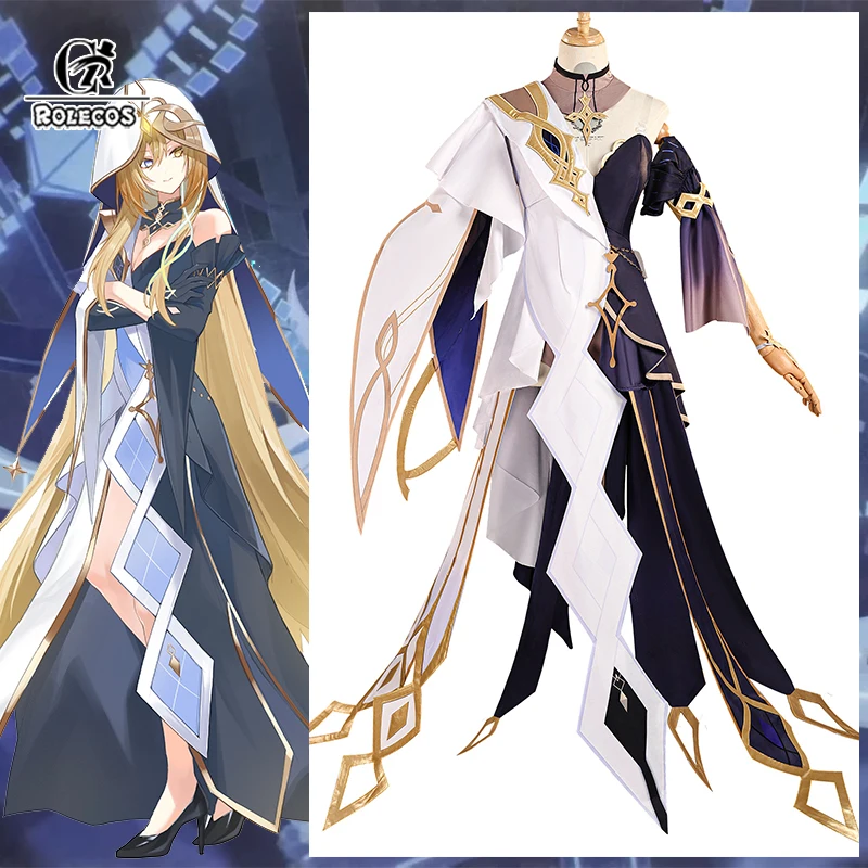 ROLECOS Game Genshin Impact Naberius Cosplay Costume Ruler of Life Naberius Halloween Women Dress Party Role Play Outfit
ROLECOS Game Genshin Impact Naberius Cosplay Costume Ruler of Life Naberius Halloween Women Dress Party Role Play Outfit