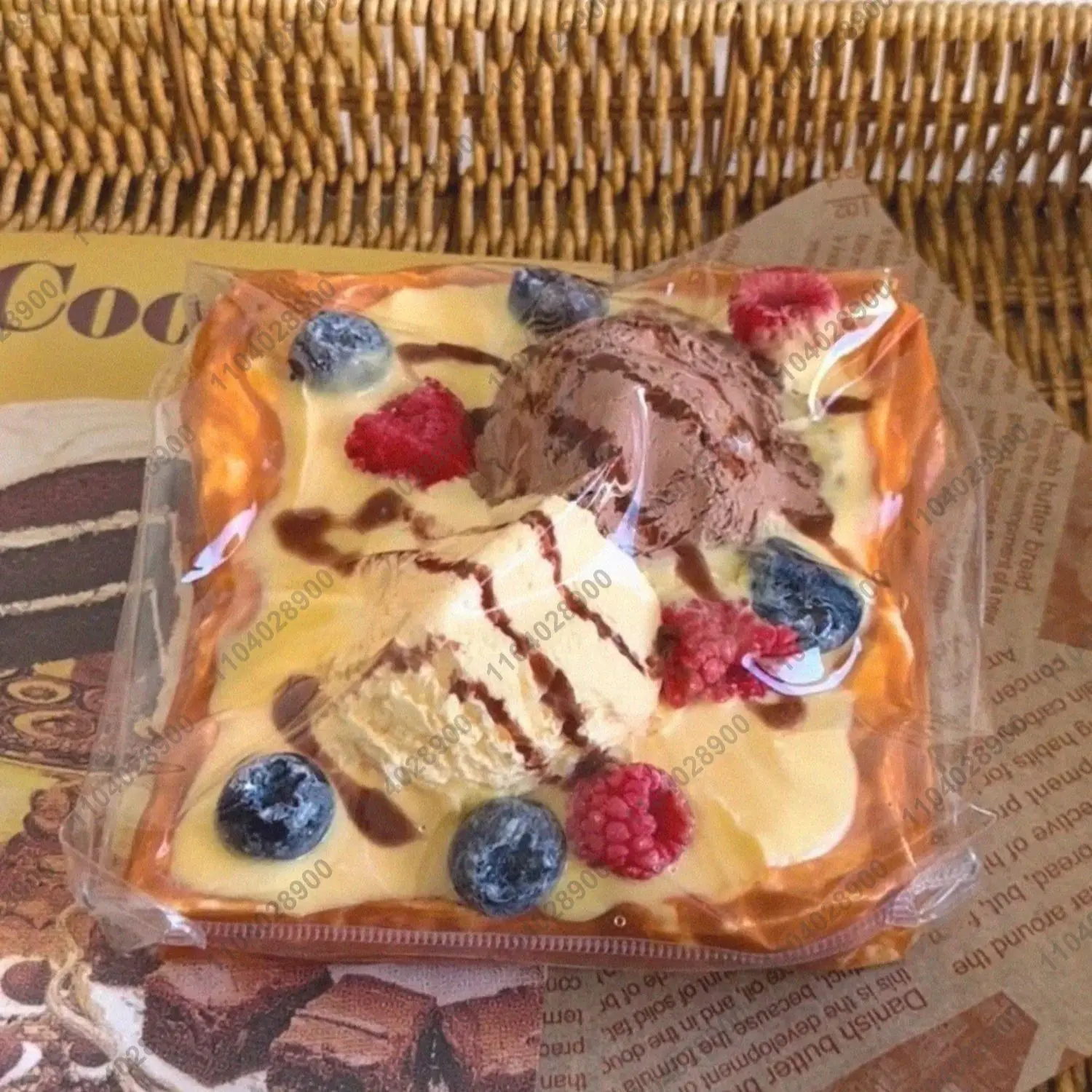 Большой фруктовый тост для мороженого Taba Squishy Fruit, шоколад, ваниль, совки, силиконовая игрушка для сжимания, снятие стресса, игрушка для расслабления рук
Большой фруктовый тост для мороженого Taba Squishy Fruit, шоколад, ваниль, совки, силиконовая игрушка для сжимания, снятие стресса, игрушка для расслабления рук