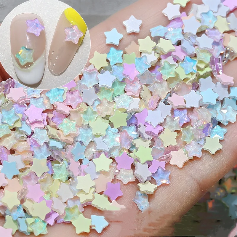 20pc Sparkling Mocha Star Nail Accessories 3D Mix Pentagram Flat Bottom Resin Nail Charms DIY Manicure Nail Art Decoration Parts
20pc Sparkling Mocha Star Nail Accessories 3D Mix Pentagram Flat Bottom Resin Nail Charms DIY Manicure Nail Art Decoration Parts