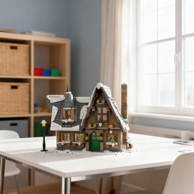 NEW 702PCS MOC Creative Model Stuffed Stocking Winter Village Inn Custom Puzzle DIY Ideas Assembly Display Gift Collectible Home
NEW 702PCS MOC Creative Model Stuffed Stocking Winter Village Inn Custom Puzzle DIY Ideas Assembly Display Gift Collectible Home