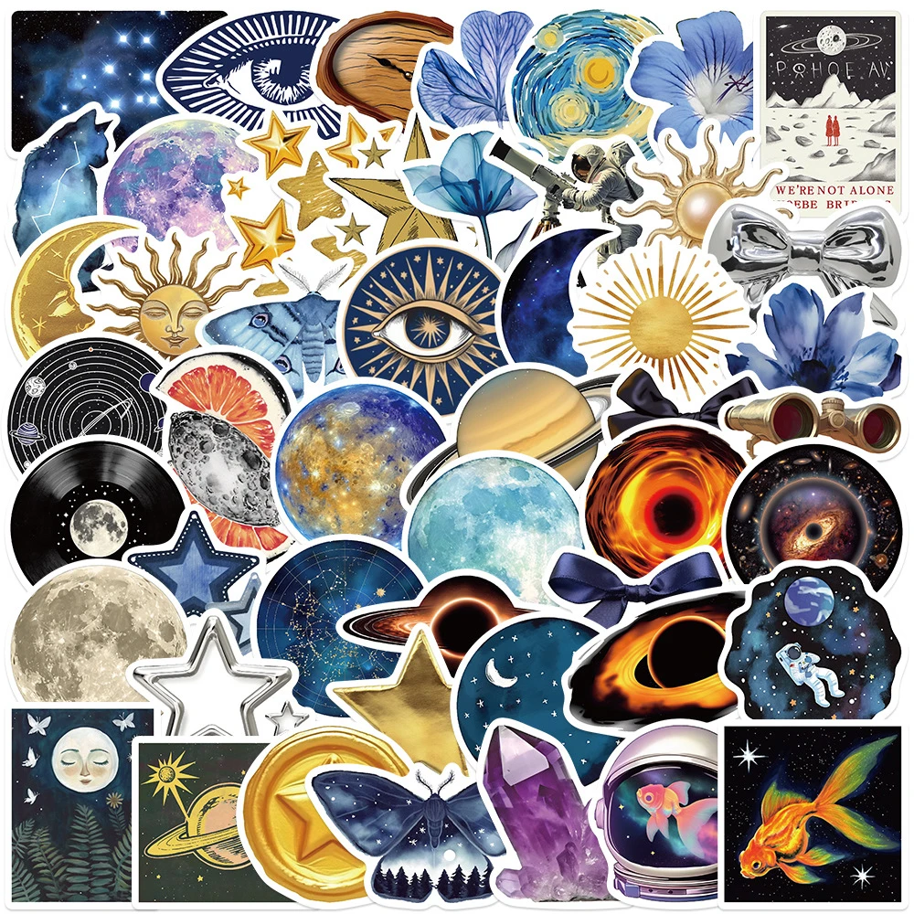 10/30/50pcs Cool Universe Planet Graffiti Stickers Retro Galaxy Decals Toy DIY Stationery Helmet Laptop Cartoon Sticker for Kids
10/30/50pcs Cool Universe Planet Graffiti Stickers Retro Galaxy Decals Toy DIY Stationery Helmet Laptop Cartoon Sticker for Kids
