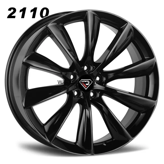 New 4 Pieces REP 2110 9.0J/9.5J Staggered Multi Spokes 5x120 Satin Black 35mm Aluminum Alloy Wheels 20-21 Inch for Tesla Model X
New 4 Pieces REP 2110 9.0J/9.5J Staggered Multi Spokes 5x120 Satin Black 35mm Aluminum Alloy Wheels 20-21 Inch for Tesla Model X