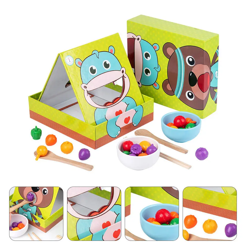 1Set Feeding Game Simulated Educational Play House Cognitive Emotional Development Interactive Chopsticks Spoon Tools for Kids
1Set Feeding Game Simulated Educational Play House Cognitive Emotional Development Interactive Chopsticks Spoon Tools for Kids