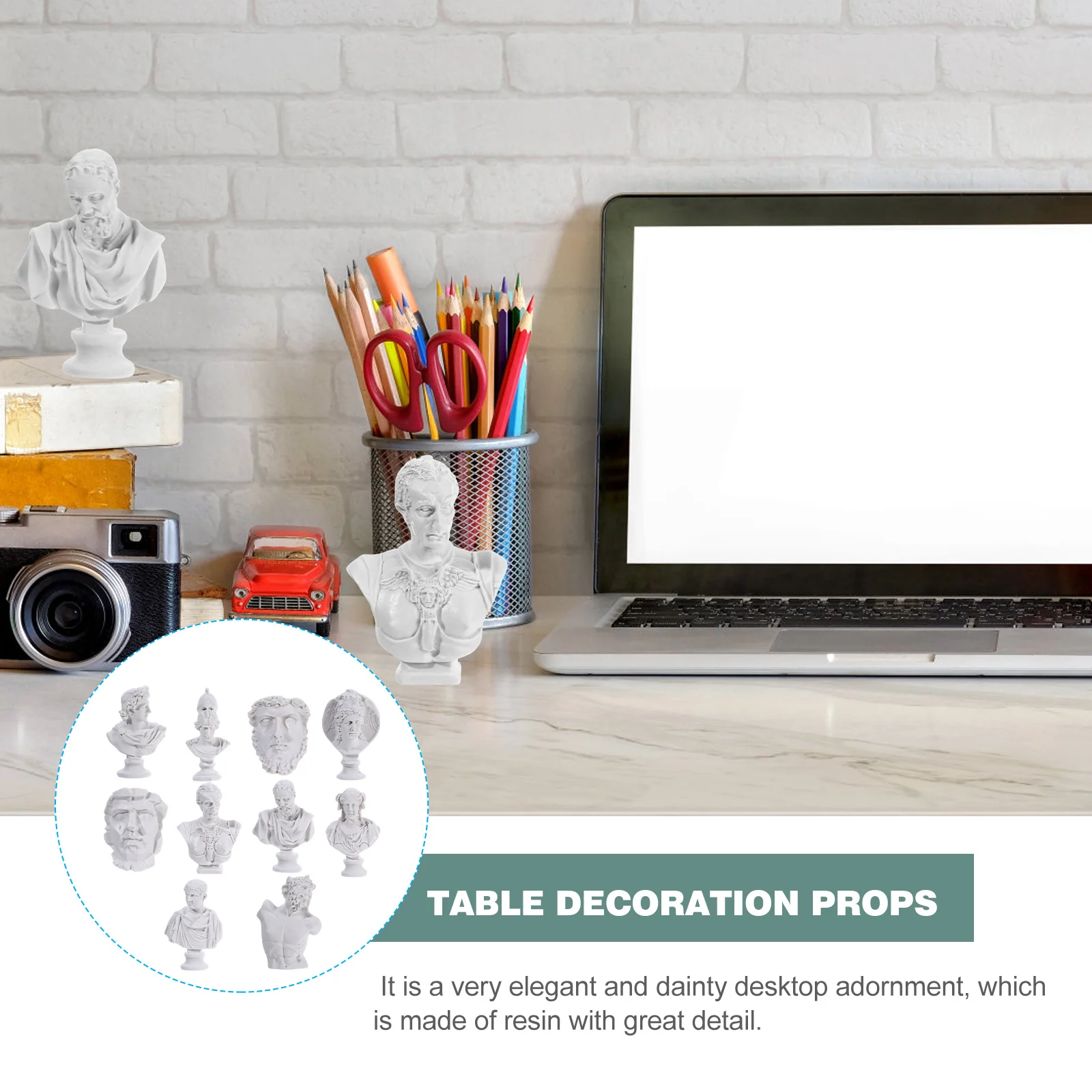 10Pcs Mini Resin Statues Desktop Sculpture Decoration Art Crafts for Home Office Table Landscape Mini Resin Sculptures
10Pcs Mini Resin Statues Desktop Sculpture Decoration Art Crafts for Home Office Table Landscape Mini Resin Sculptures