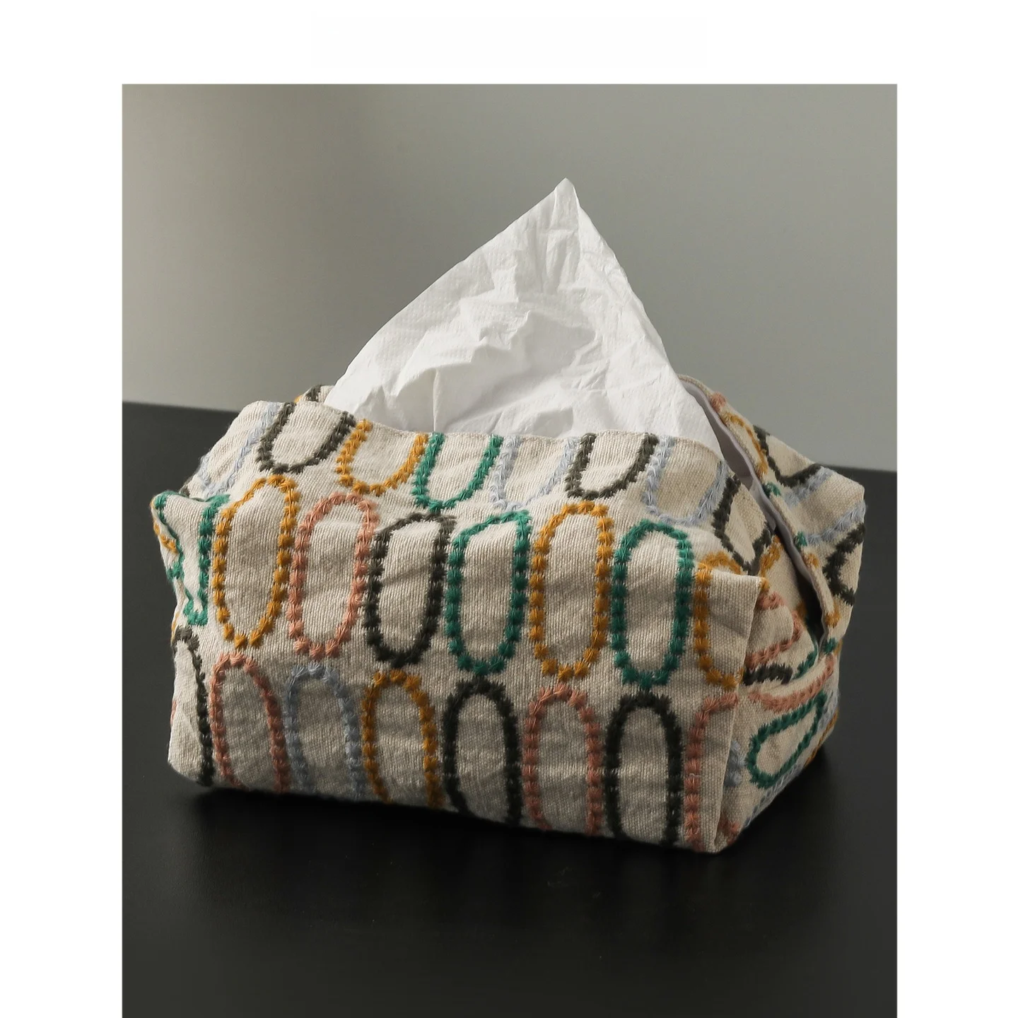 Ele Retro Embroidered Cloth Art Tissue Box Bedroom Desktop Der Sle Home Decorations Accories for B&B
Ele Retro Embroidered Cloth Art Tissue Box Bedroom Desktop Der Sle Home Decorations Accories for B&B