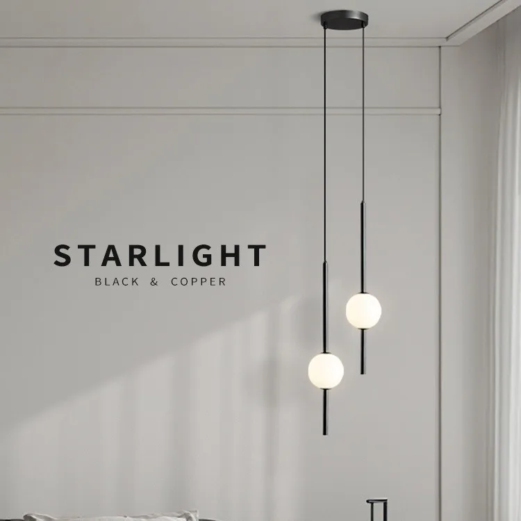 Nordic Bedside Pendant Light Modern Minimalist for Bar Counter Model Room Simple Long Strip All Copper LED Light Room Decoration
Nordic Bedside Pendant Light Modern Minimalist for Bar Counter Model Room Simple Long Strip All Copper LED Light Room Decoration