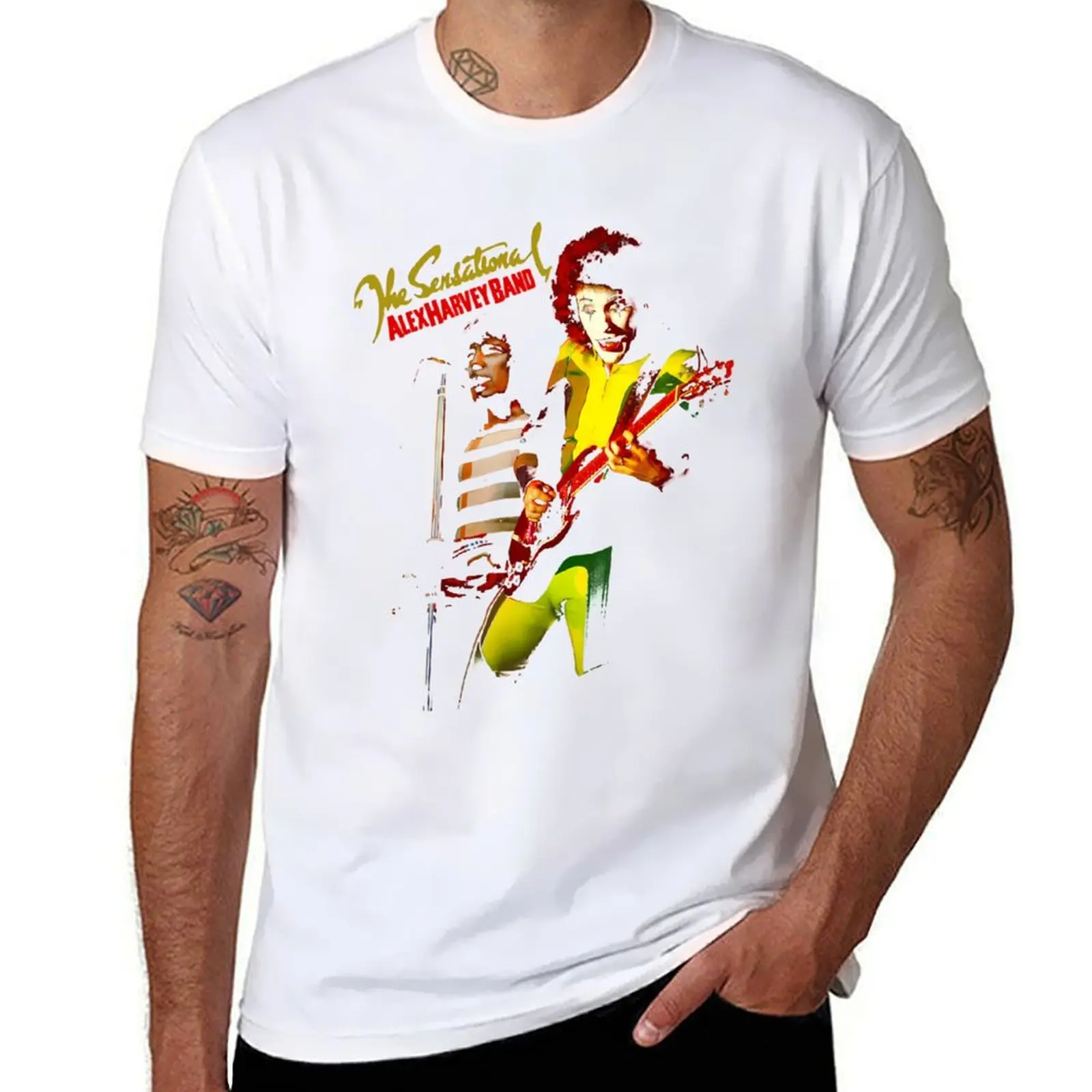 The Sensational Alex Harvey Band T-Shirt man t shirt cotton cotton t shirts high quality T-Shirt
The Sensational Alex Harvey Band T-Shirt man t shirt cotton cotton t shirts high quality T-Shirt