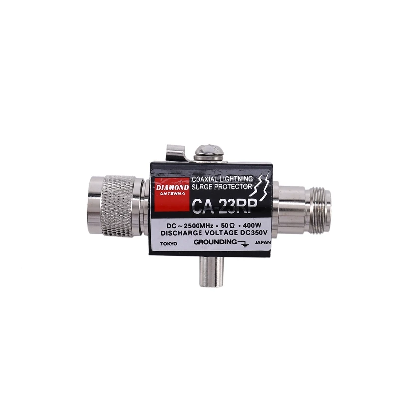 Ca-23Rs N Male To N Female Arrester Diamond Coaxial Surge Protector For Outdoor Antenna
Ca-23Rs N Male To N Female Arrester Diamond Coaxial Surge Protector For Outdoor Antenna