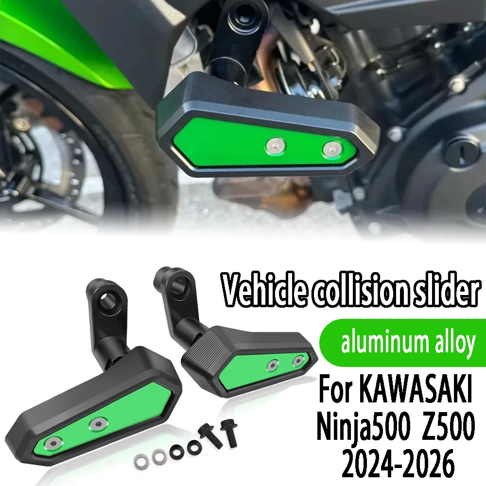 Защитные слайдеры для рамы мотоцикла Kawasaki Ninja500 Z500, противоударные накладки на двигатель, аксессуары для защиты от столкновений.
Защитные слайдеры для рамы мотоцикла Kawasaki Ninja500 Z500, противоударные накладки на двигатель, аксессуары для защиты от столкновений.