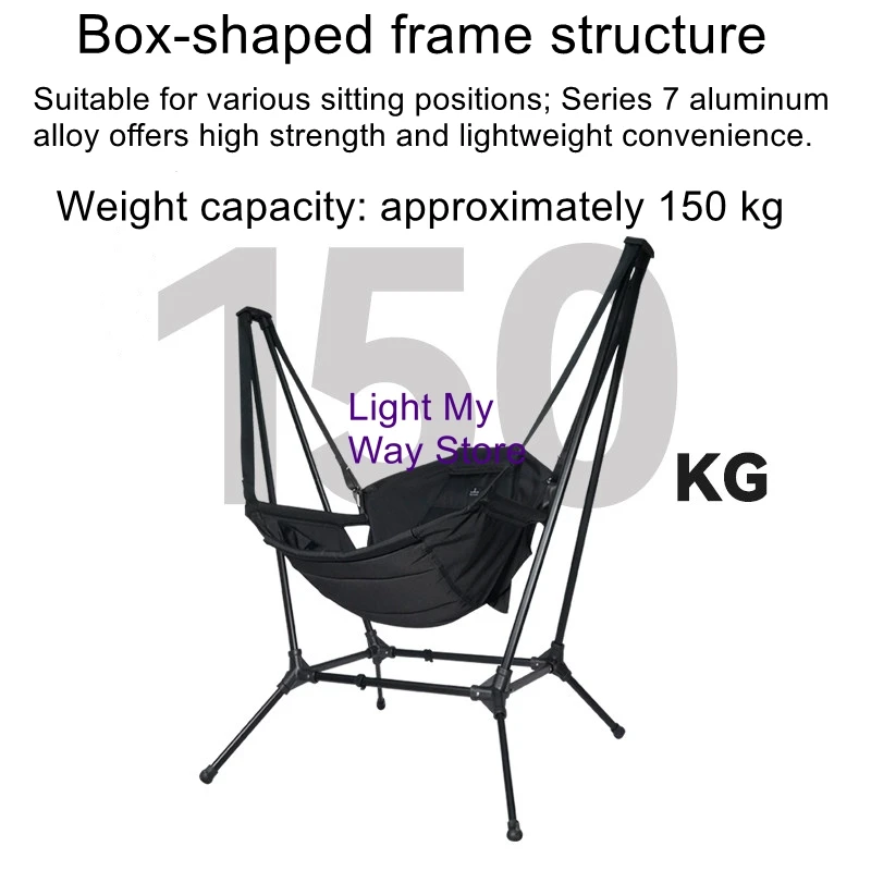 Portable Folding Swing Chair Outdoor Camping Rocking Chair Garden Balcony Lounge Chair Adult Relaxation Hammock Chair
Portable Folding Swing Chair Outdoor Camping Rocking Chair Garden Balcony Lounge Chair Adult Relaxation Hammock Chair