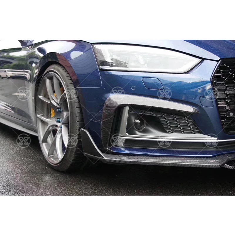For Audi A5 S5 2017-2019 Carbon Fiber Front Bumper Foglamp Air Vent Side Fins Winglet Car Flaps Apron Trim Canards Splitters
For Audi A5 S5 2017-2019 Carbon Fiber Front Bumper Foglamp Air Vent Side Fins Winglet Car Flaps Apron Trim Canards Splitters