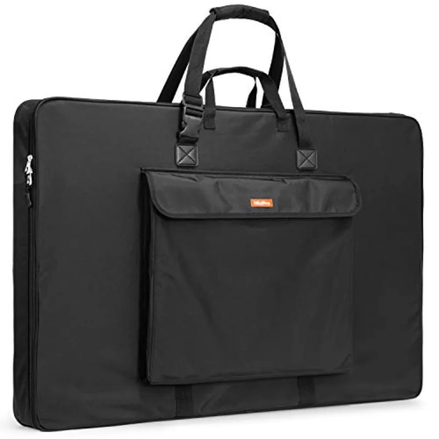 Art Portfolio Bag 24 x 36'' Waterproof Nylon Case with Reinforced Side Edges Adjustable Shoulder Strap for Drawing Canvas Photo
Art Portfolio Bag 24 x 36'' Waterproof Nylon Case with Reinforced Side Edges Adjustable Shoulder Strap for Drawing Canvas Photo