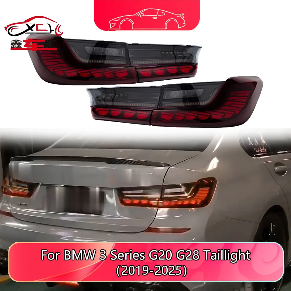 Taillight For BMW 3 Series G20 G28 Dragon Scale LED Tail Lamp Assembly 2019-2023 Modified Streaming Steering Car LED Rear Lamp
Taillight For BMW 3 Series G20 G28 Dragon Scale LED Tail Lamp Assembly 2019-2023 Modified Streaming Steering Car LED Rear Lamp