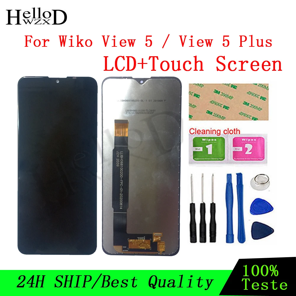 Original For Wiko View 5 V850 LCD Display Touch Screen Digitizer Assembly Glass Sensor Wiko View 5 Plus V851 LCD Pantalla Parts
Original For Wiko View 5 V850 LCD Display Touch Screen Digitizer Assembly Glass Sensor Wiko View 5 Plus V851 LCD Pantalla Parts