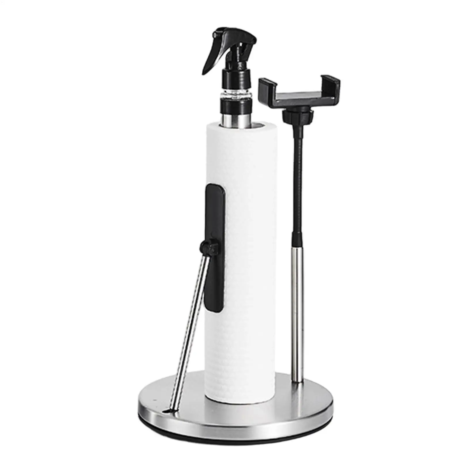 Creative Kitchen Tissue Holder Spray Bottle Paper Towel Holder Heavy Duty Phone Stand Stainless Steel Modern Paper Towel Holder
Creative Kitchen Tissue Holder Spray Bottle Paper Towel Holder Heavy Duty Phone Stand Stainless Steel Modern Paper Towel Holder