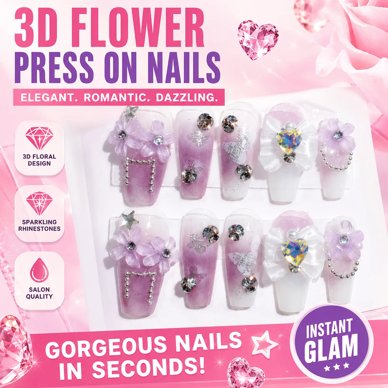 New style wearable nail art, high-end pure desire style nail patches, wearable nail art with bowknot, wholesale U7
New style wearable nail art, high-end pure desire style nail patches, wearable nail art with bowknot, wholesale U7