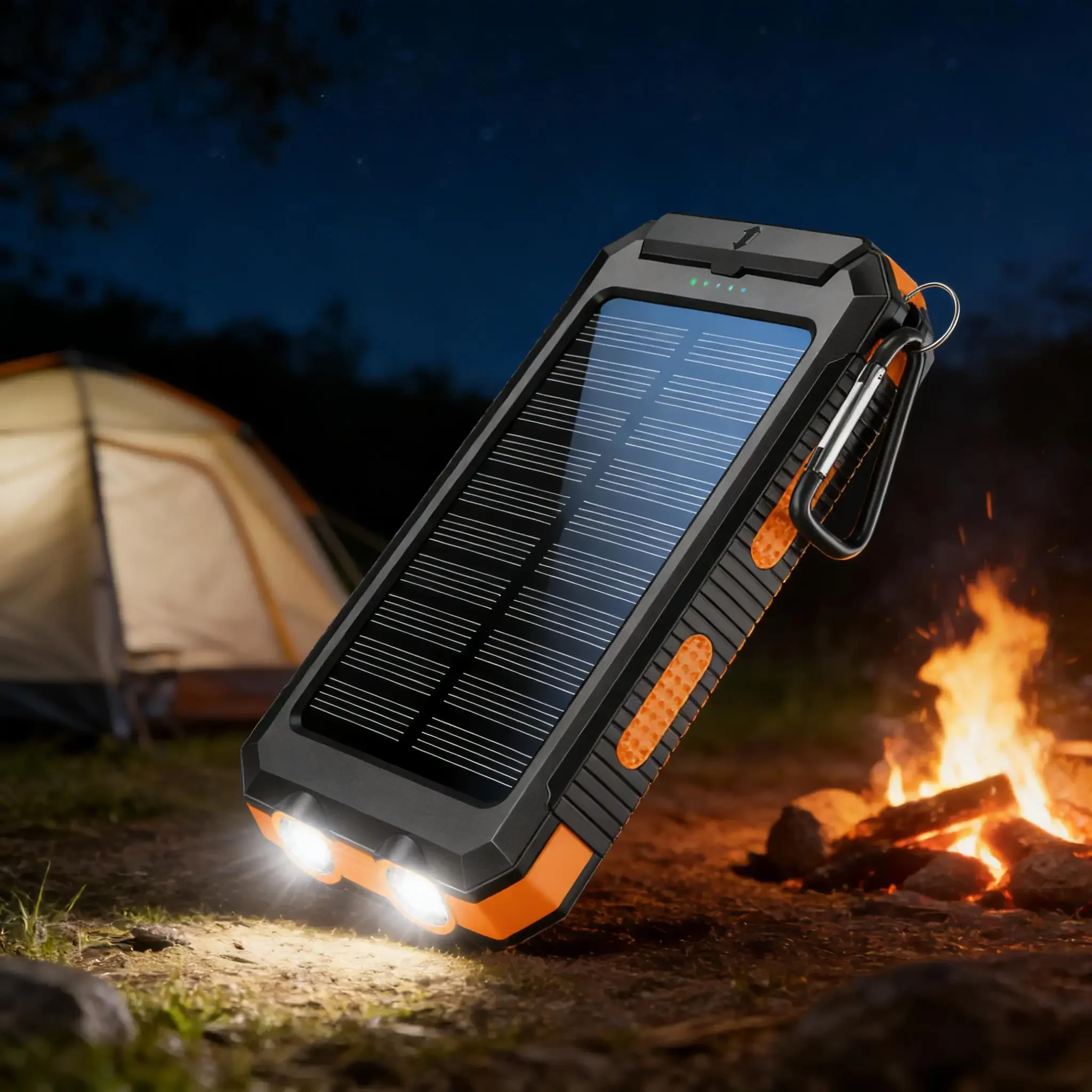 10000 мАч Солнечная батарея Портативный светодиодный фонарик с быстрой зарядкой Компас Кемпинг Туризм Приключения
10000 мАч Солнечная батарея Портативный светодиодный фонарик с быстрой зарядкой Компас Кемпинг Туризм Приключения