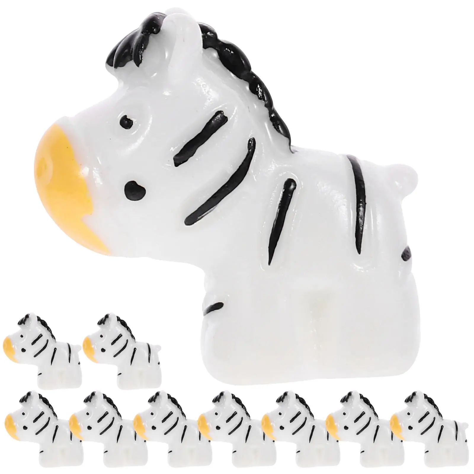 10 Pcs Mini Zebra Figurines Resin Material Home Decor Christmas Party Succulent Plant Table Decoration DIY Crafts
10 Pcs Mini Zebra Figurines Resin Material Home Decor Christmas Party Succulent Plant Table Decoration DIY Crafts